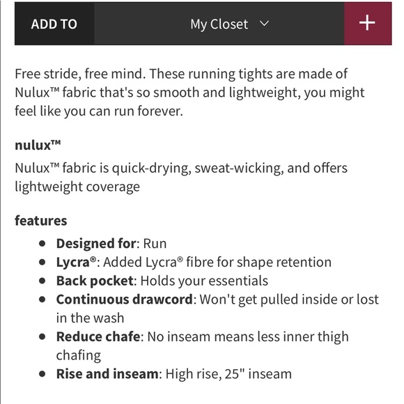 Lululemon 🐢 Base Pace 25” HR Running Tight size 6 Intertwined Camo Medium Olive - Picture 7 of 9